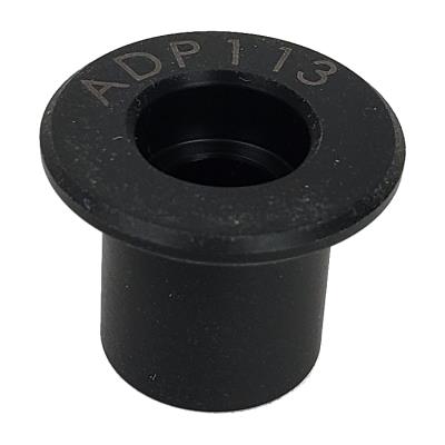 1/4 in microphone adapter for use with b&k 4226 calibrator fitting 1/2 in opening